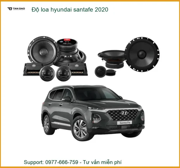 Độ Loa Hyundai Santafe 2020: Nâng Cấp Hệ Thống Âm Thanh Đẳng Cấp