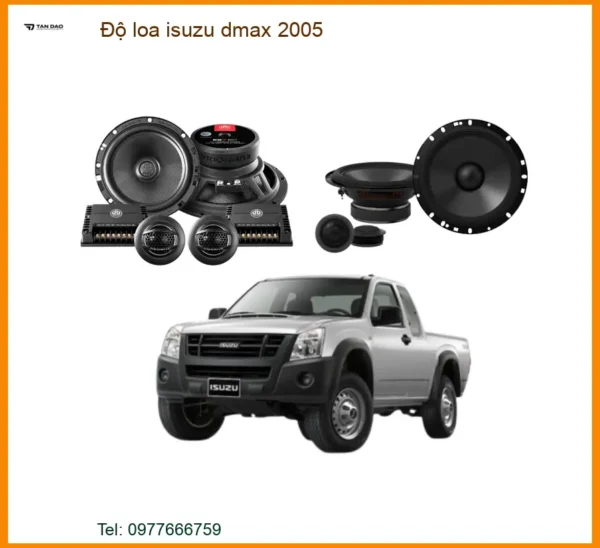 Nâng Cấp, Độ Loa Isuzu D-max 2005 Chất Lượng Âm Thanh Sống Động
