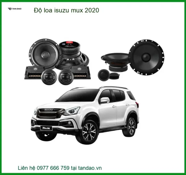 Độ Loa Isuzu Mu-x 2020 - Nâng Cấp Hệ Thống Âm Thanh Đẳng Cấp