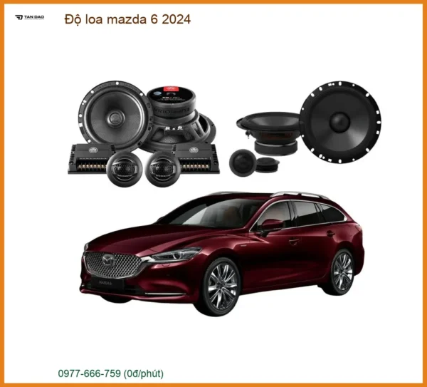 Độ Loa Mazda 6 2024 - Nâng Cấp Hệ Thống Âm Thanh Đẳng Cấp