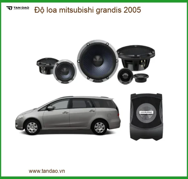 Độ Loa Ô Tô Mitsubishi Grandis 2005 - Trung Tâm Lắp Đặt Chính Hãng TPHCM