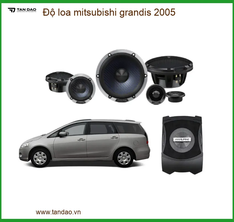 Độ Loa Ô Tô Mitsubishi Grandis 2005 - Trung Tâm Lắp Đặt Chính Hãng TPHCM