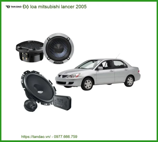 Độ Loa Âm Thanh Mitsubishi Lancer 2005 - Địa Chỉ Nâng Cấp Uy Tín TPHCM