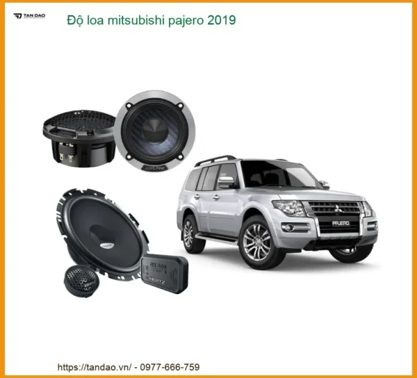 Độ Loa Mitsubishi Pajero 2019 - Nâng Cấp Hệ Thống Âm Thanh Chuyên Nghiệp
