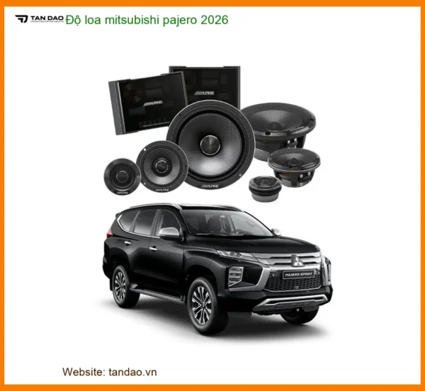 Độ âm thanh loa ô tô Mitsubishi Pajero - Trung Tâm Lắp Đặt Uy Tín Giá Tốt TPHCM