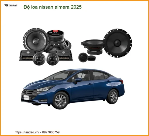 Độ Loa Nissan Almera 2025 - Nâng Cấp Âm Thanh Chất Lượng Tại Thành Phát Auto