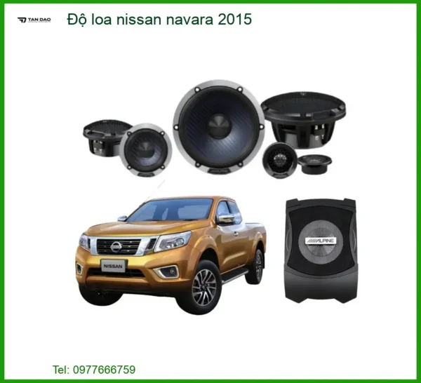 Độ Loa Nissan Navara 2015 - Nâng Cấp Âm Thanh Sống Động Tại Thành Phát Auto
