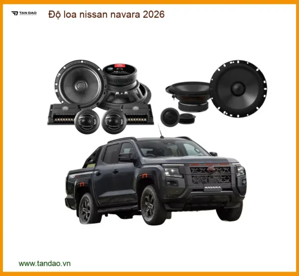 Độ Loa Nissan Navara 2026 - Nâng Cấp Âm Thanh Đẳng Cấp Tại Thành Phát Auto