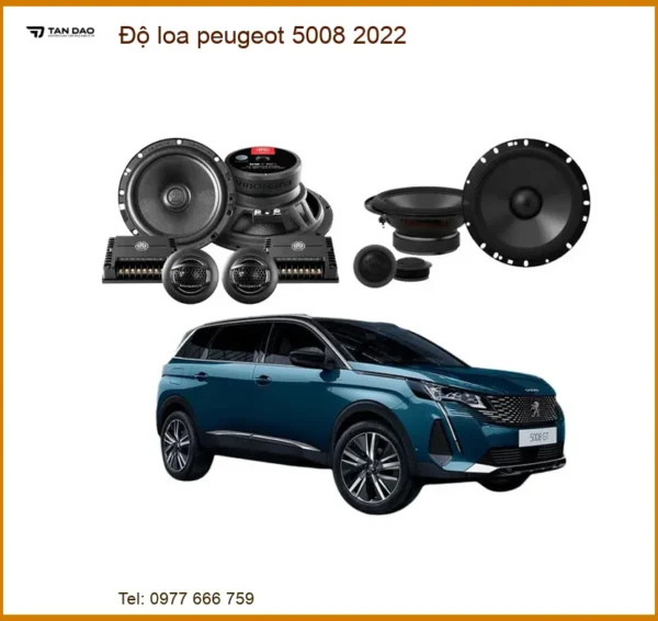 Độ Loa Peugeot 5008 2022 Cao Cấp - Nâng Cấp Âm Thanh Đẳng Cấp Tại Thành Phát Auto
