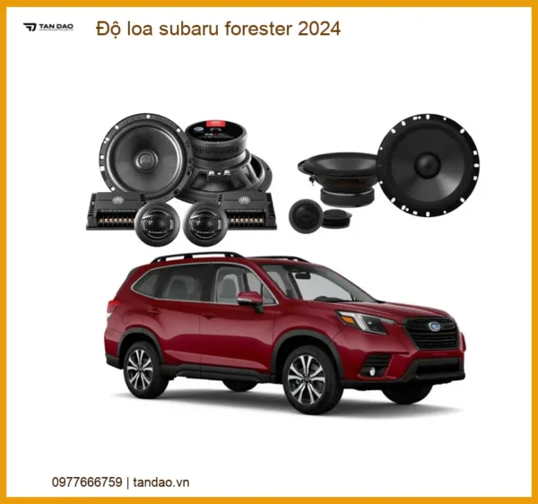Độ Loa Subaru Forester 2024 - Nâng Cấp Hệ Thống Âm Thanh Đỉnh Cao