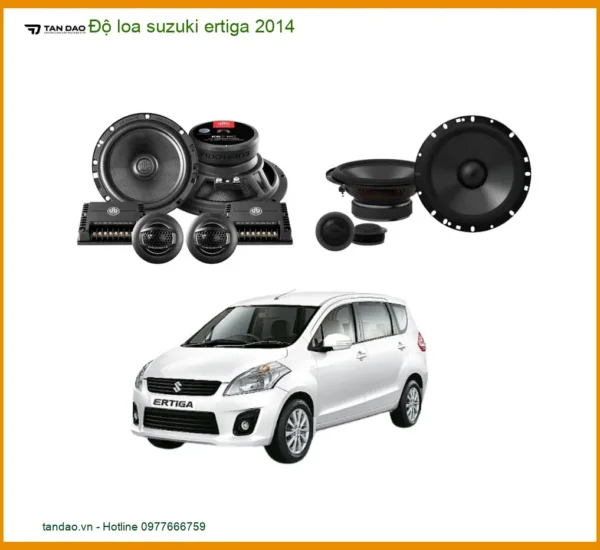 Nâng Cấp Âm Thanh Suzuki Ertiga 2014 - Trung Tâm Nâng Cấp Âm Thanh Chính Hãng TPHCM