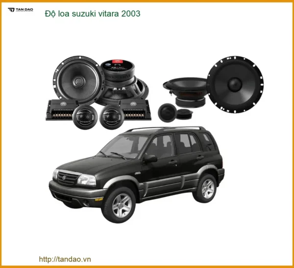 Độ loa Suzuki Vitara 2003 - Địa Chỉ Lắp Đặt Chính Hãng Giá Tốt TPHCM