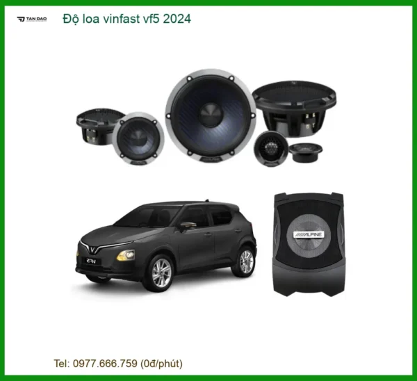 Độ Loa Vinfast Vf5 2024 - Nâng Cấp Hệ Thống Âm Thanh Đẳng Cấp