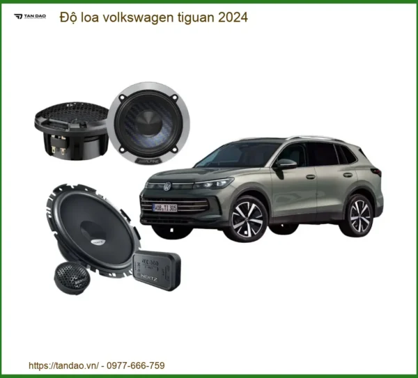 Độ Loa Volkswagen Tiguan 2024 - Trung Tâm Nâng Cấp Chính Hãng TPHCM