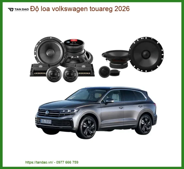 Độ Loa Ô Tô Cho Xe Volkswagen Touareg - Địa Chỉ Lắp Đặt Chính Hãng TPHCM