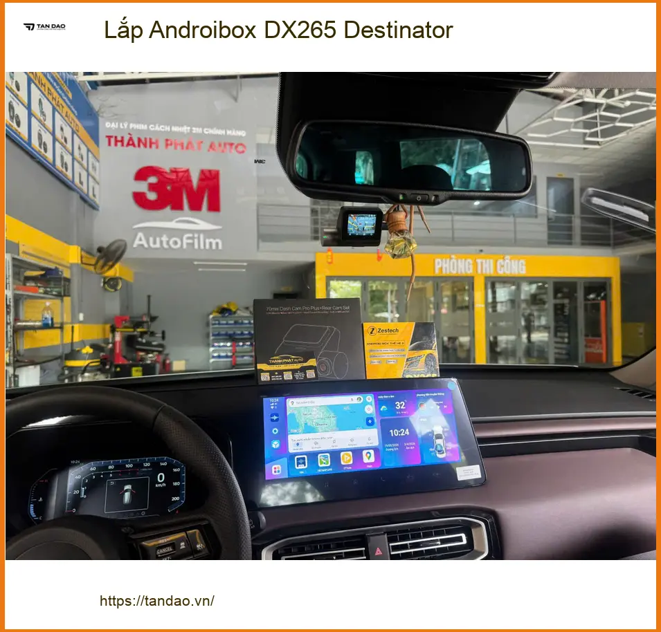 Chú Lâm lắp Androibox DX265 Destinator cho Toyota Vios tại Thủ Đức ảnh thực tế 3