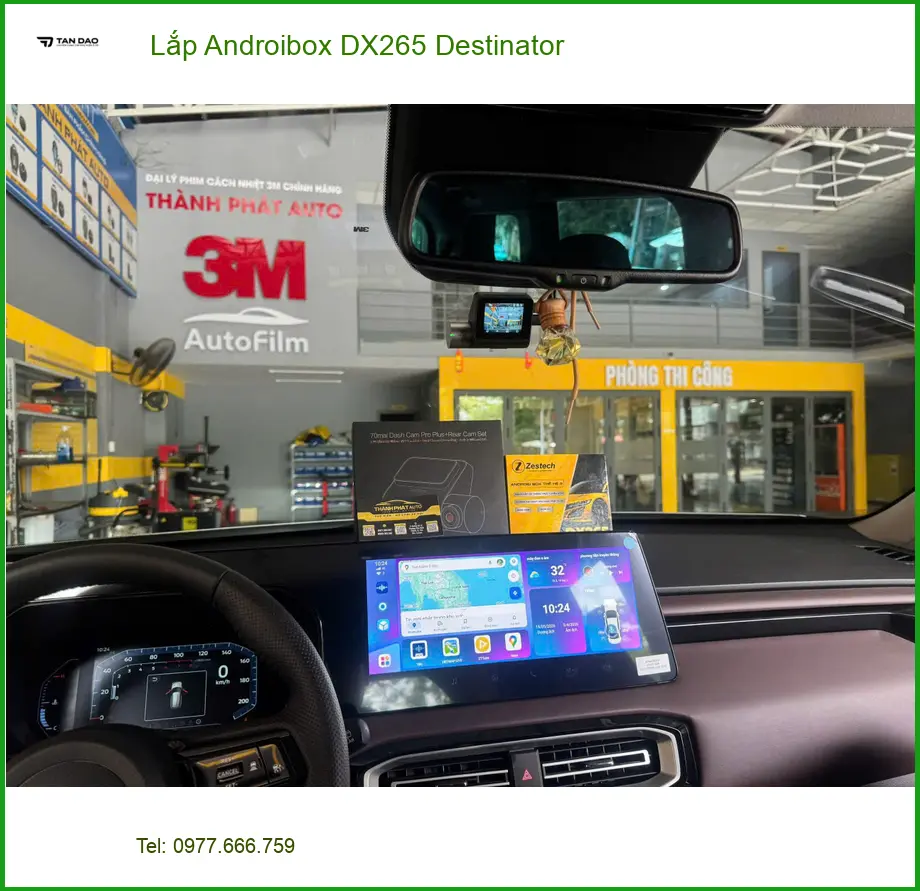 Chị Minh Thư lắp Androibox DX265 Destinator cho Hyundai Kona Quận 12 ảnh thực tế 4
