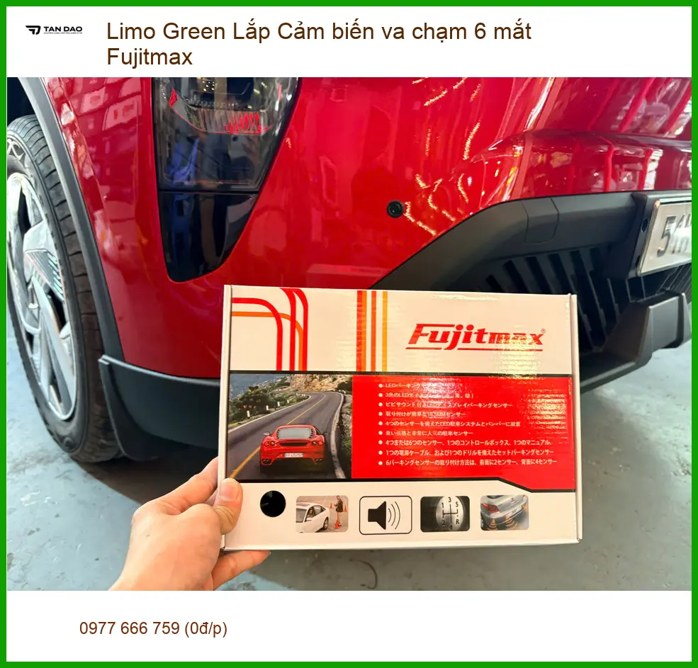 Anh Trí lắp cảm biến va chạm 6 mắt Fujitmax Limo Green cho Ford Ranger tại Quận 3 ảnh thực tế 2