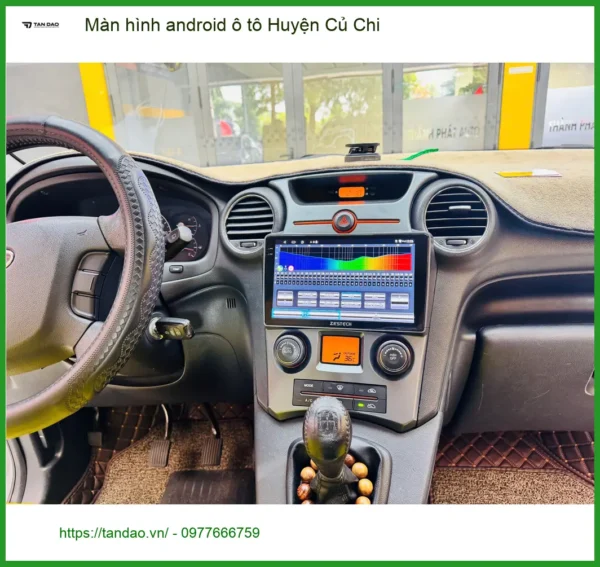 Alternative view of Địa Chỉ Gắn Màn Hình Android Ô Tô Huyện Củ Chi - Nâng Cấp Chính Hãng