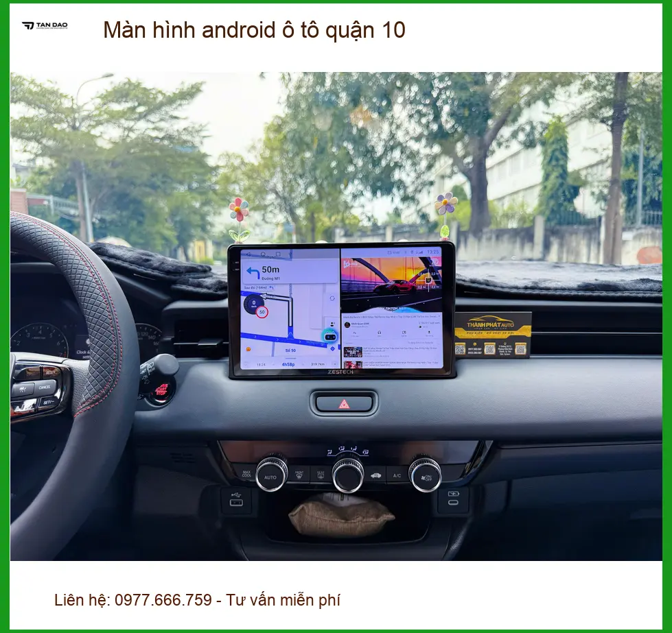 Trung Tâm Lắp Đặt Màn Hình Android Ô Tô quận 10 - Nâng Cấp Chính Hãng ảnh thực tế 2