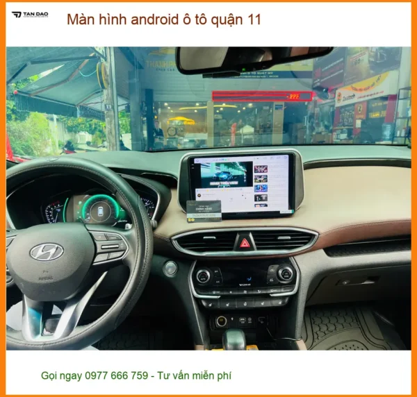Trung Tâm Lắp Màn Hình Android Ô Tô Tại Quận 11 - Lắp Đặt Uy Tín TPHCM