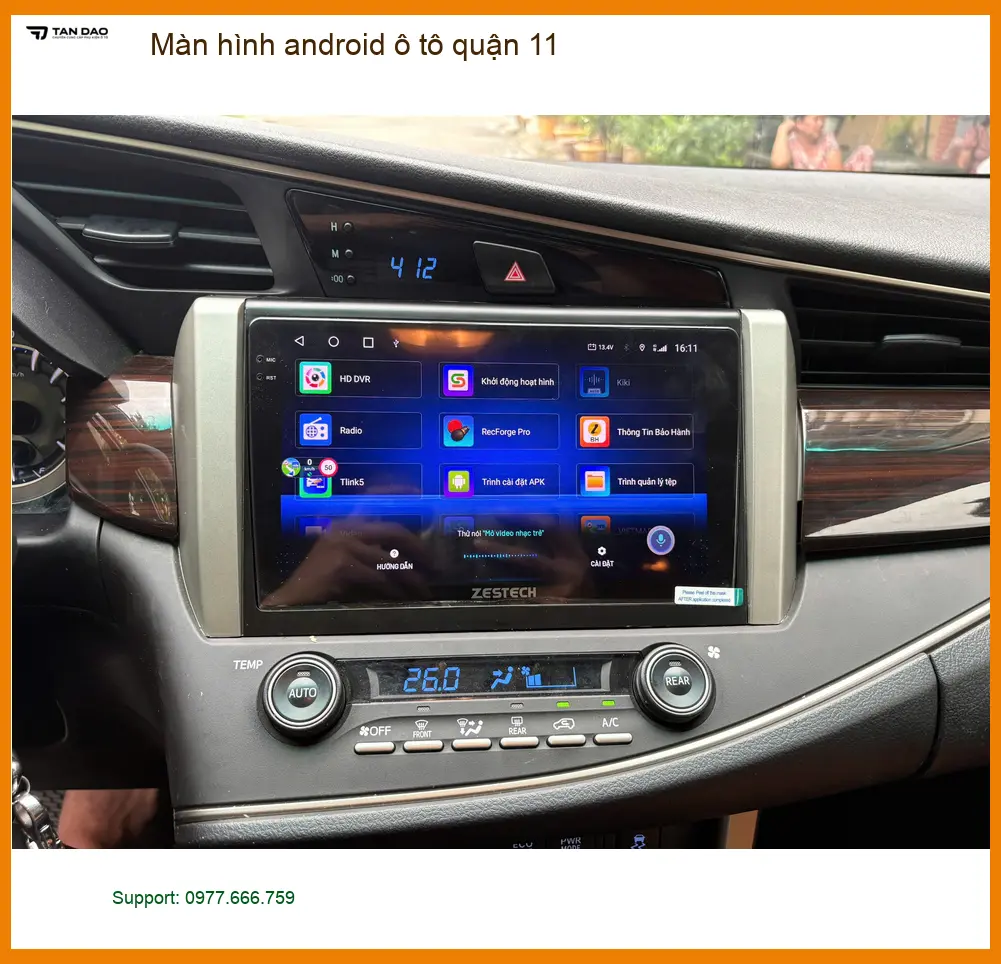 Trung Tâm Lắp Màn Hình Android Ô Tô Tại Quận 11 - Lắp Đặt Uy Tín TPHCM ảnh thực tế 2