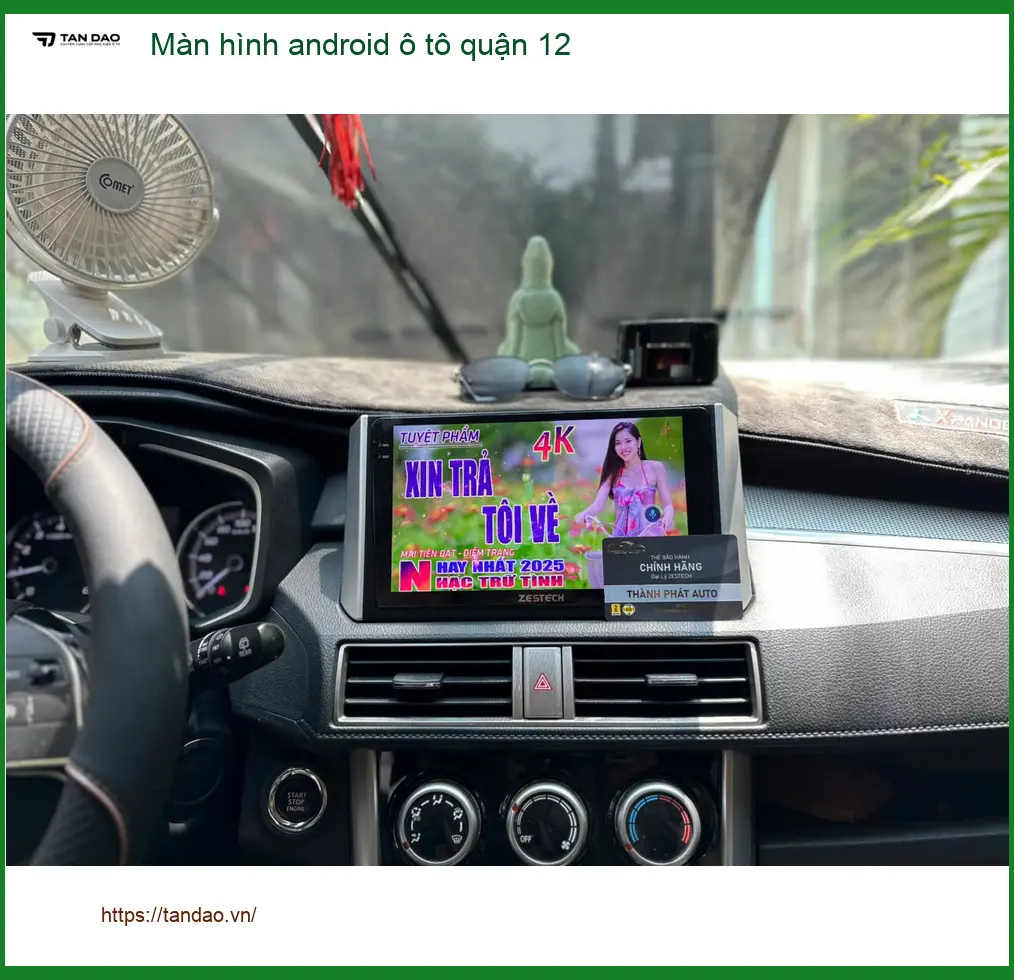 Dịch Vụ Gắn Màn Hình Android Ô Tô Tại Quận 12 - Gắn Nhanh Trong Ngày
