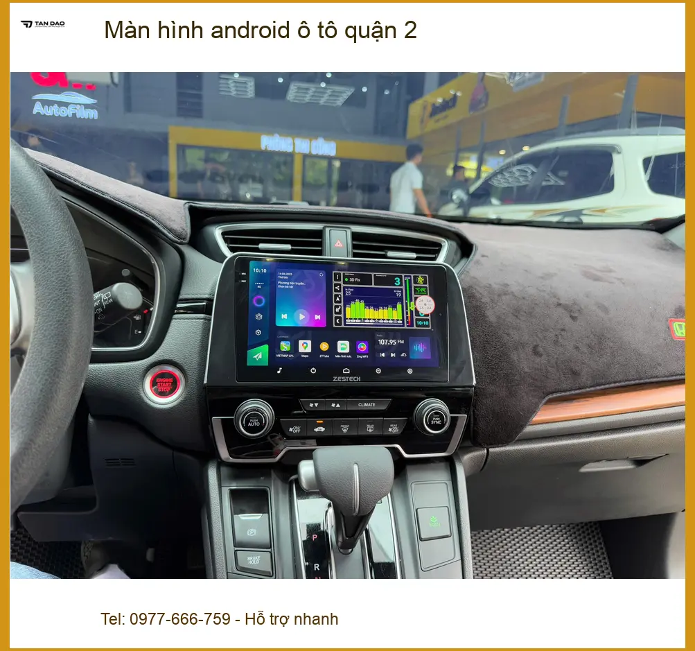 Trung Tâm Lắp Màn Hình Android Ô Tô Tại Quận 2 - Lắp Đặt Uy Tín TPHCM ảnh thực tế 3