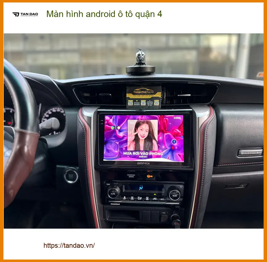 Trung Tâm Gắn Màn Hình Android Ô Tô Quận 4 - Nâng Cấp Chính Hãng