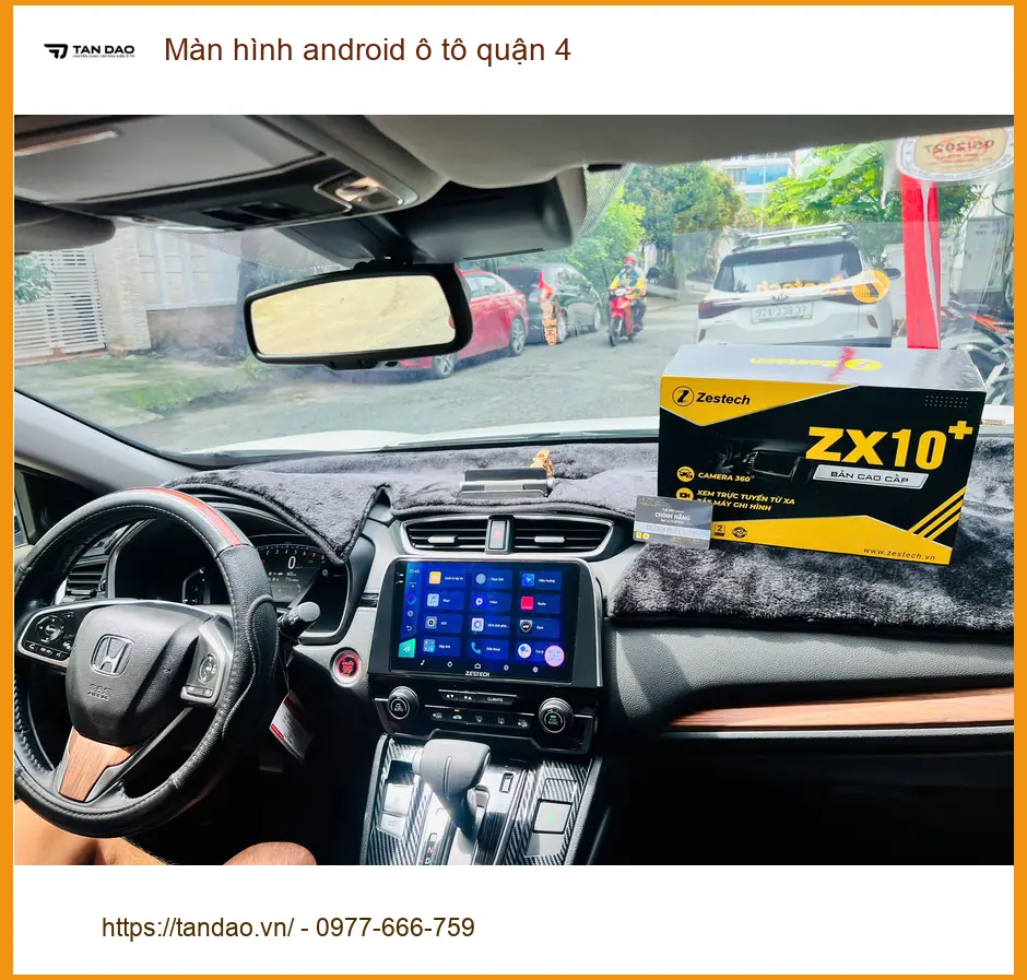 Trung Tâm Gắn Màn Hình Android Ô Tô Quận 4 - Nâng Cấp Chính Hãng ảnh thực tế 2