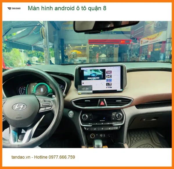 Trung Tâm Lắp Màn Hình Android Ô Tô Tại Quận 8 - Lắp Đặt Uy Tín TPHCM