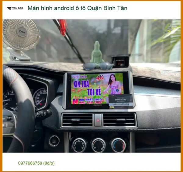 Alternative view of Địa Chỉ Gắn Màn Hình Android Ô Tô Quận Bình Tân - Gắn Nhanh Trong Ngày