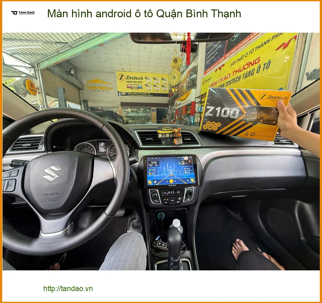 Trung Tâm Gắn Màn Hình Android Ô Tô Quận Bình Thạnh - Nâng Cấp Chính Hãng ảnh thực tế 2
