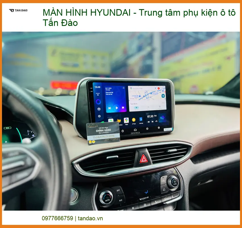 Màn Hình Hyundai: Nâng Tầm Trải Nghiệm Lái Xe Hiện Đại