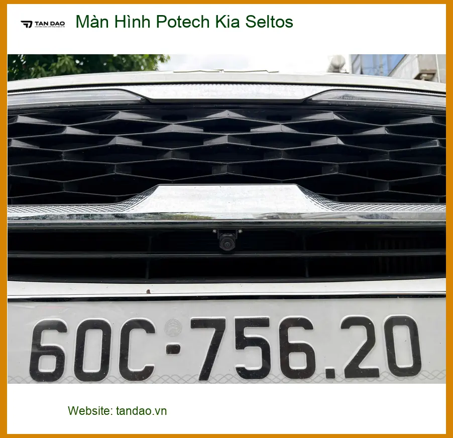 Anh Khải lắp Màn Hình Potech cho Kia Seltos ở Quận 9 để có trải nghiệm lái tốt hơn ảnh thực tế 3
