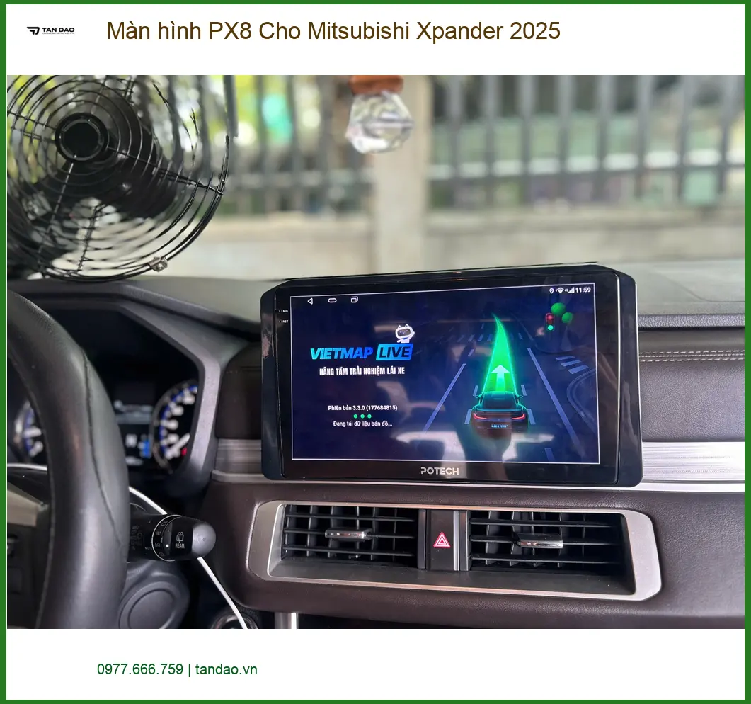 Anh Hưng lắp Màn hình PX8 cho Mitsubishi Xpander 2025 ở Quận 1 ảnh thực tế 3
