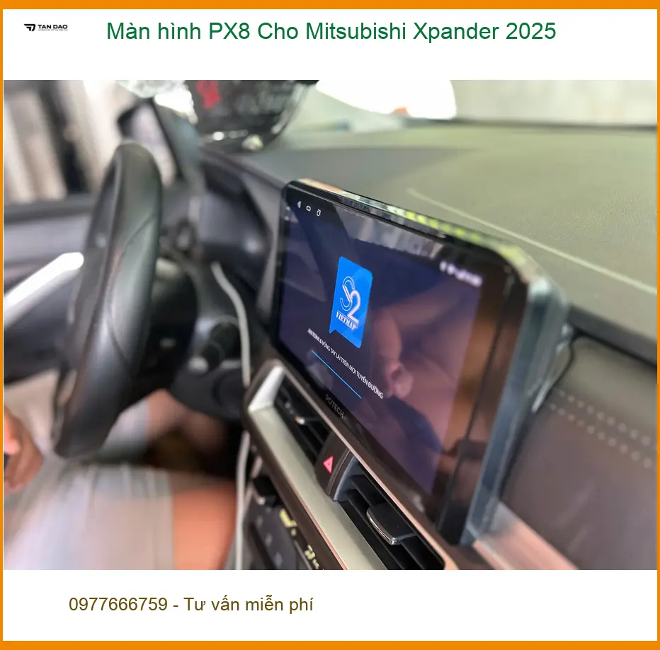 Anh An lắp Màn hình PX8 cho Xpander 2025 tại Quận 5 nâng cấp tiện ích lái ảnh thực tế 3