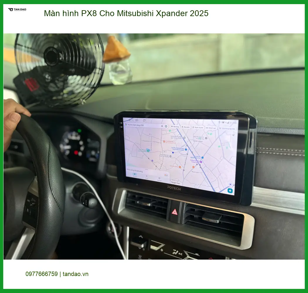 Anh Tấn lắp màn hình PX8 cho Mitsubishi Xpander 2025 tại Quận 9 để nâng cấp trải nghiệm lái xe ảnh thực tế 5