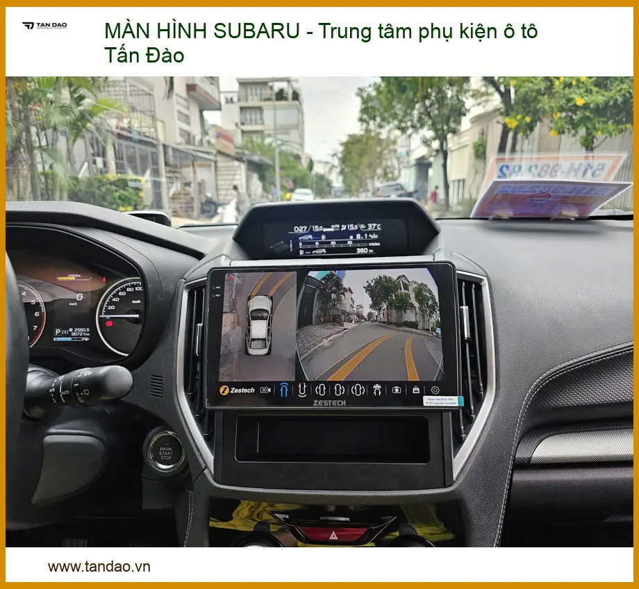 Màn Hình Subaru – Nâng Tầm Trải Nghiệm Lái Xe Đỉnh Cao