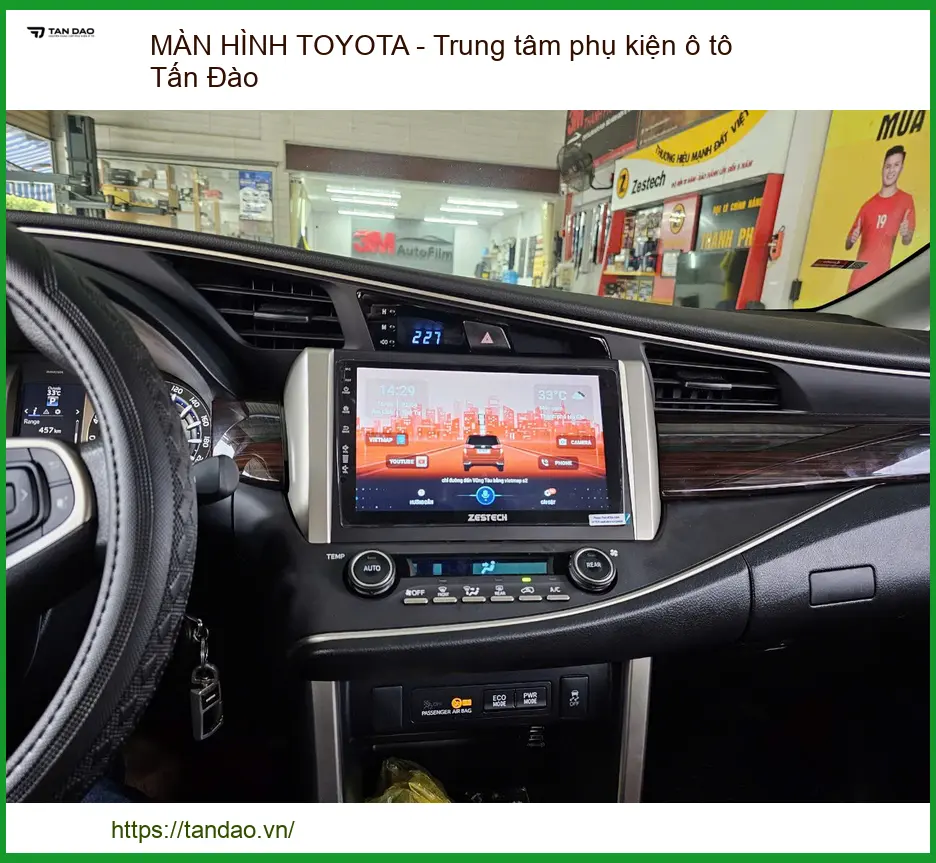 Nâng Tầm Trải Nghiệm Lái Với Màn Hình Toyota Chính Hãng