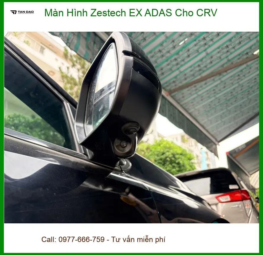 Anh Hoàng lắp Màn Hình Zestech EX ADAS CRV Quận Thủ Đức để trải nghiệm tốt hơn ảnh thực tế 3
