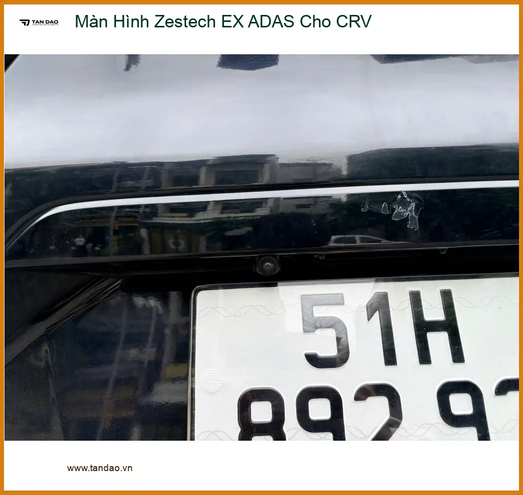 Anh Hùng lắp Màn Hình Zestech EX ADAS cho Honda CRV tại Quận 9 ảnh thực tế 4