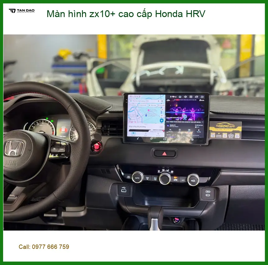 Anh Quang lắp Màn hình ZX10+ cao cấp Honda HRV tại Quận 9 cần tư vấn kỹ ảnh thực tế 2