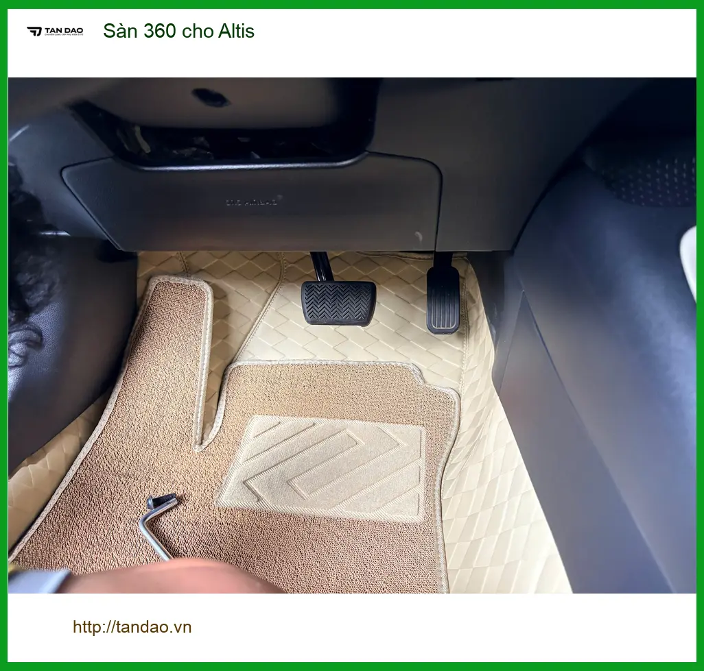 Anh Khải lắp camera 360 cho Toyota Altis tại Cần Giờ để dễ dàng đậu xe trong hẻm nhỏ ảnh thực tế 3
