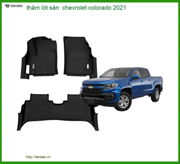 Thảm Lót Sàn Chevrolet Colorado 2021 - Trung Tâm Lắp Đặt Uy Tín TPHCM