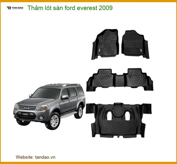 Thảm lót sàn Ford Everest 2009