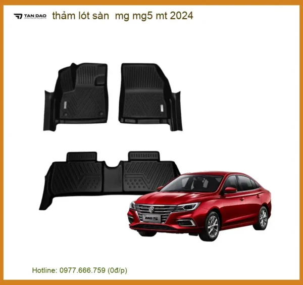 Thảm Lót Sàn MG MG5 MT 2024 - Trung Tâm Lắp Đặt Uy Tín TPHCM