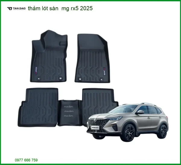 Thảm Lót Sàn MG RX5 2025 - Trung Tâm Lắp Đặt Thảm Sàn Ô Tô Chính Hãng TPHCM