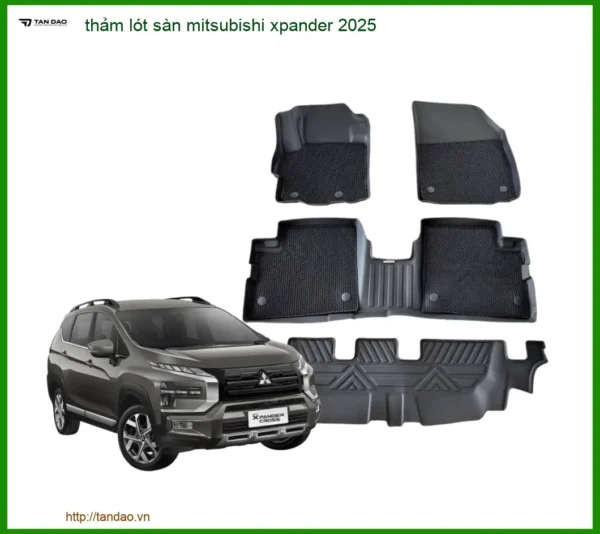Thảm Lót Sàn Mitsubishi Xpander 2025 Cao Cấp - Bảo Vệ Nội Thất Hoàn Hảo