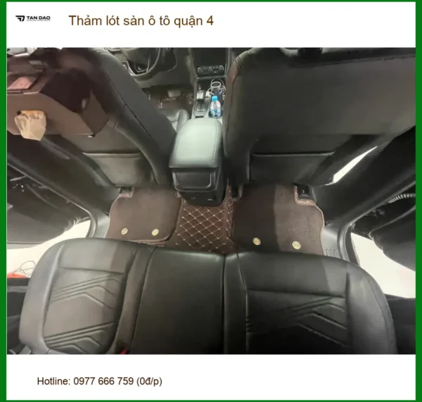 Alternative view of Dịch Vụ Thay Thảm Lót Sàn Ô Tô Tại Quận 4 - Lắp Đặt Uy Tín TPHCM